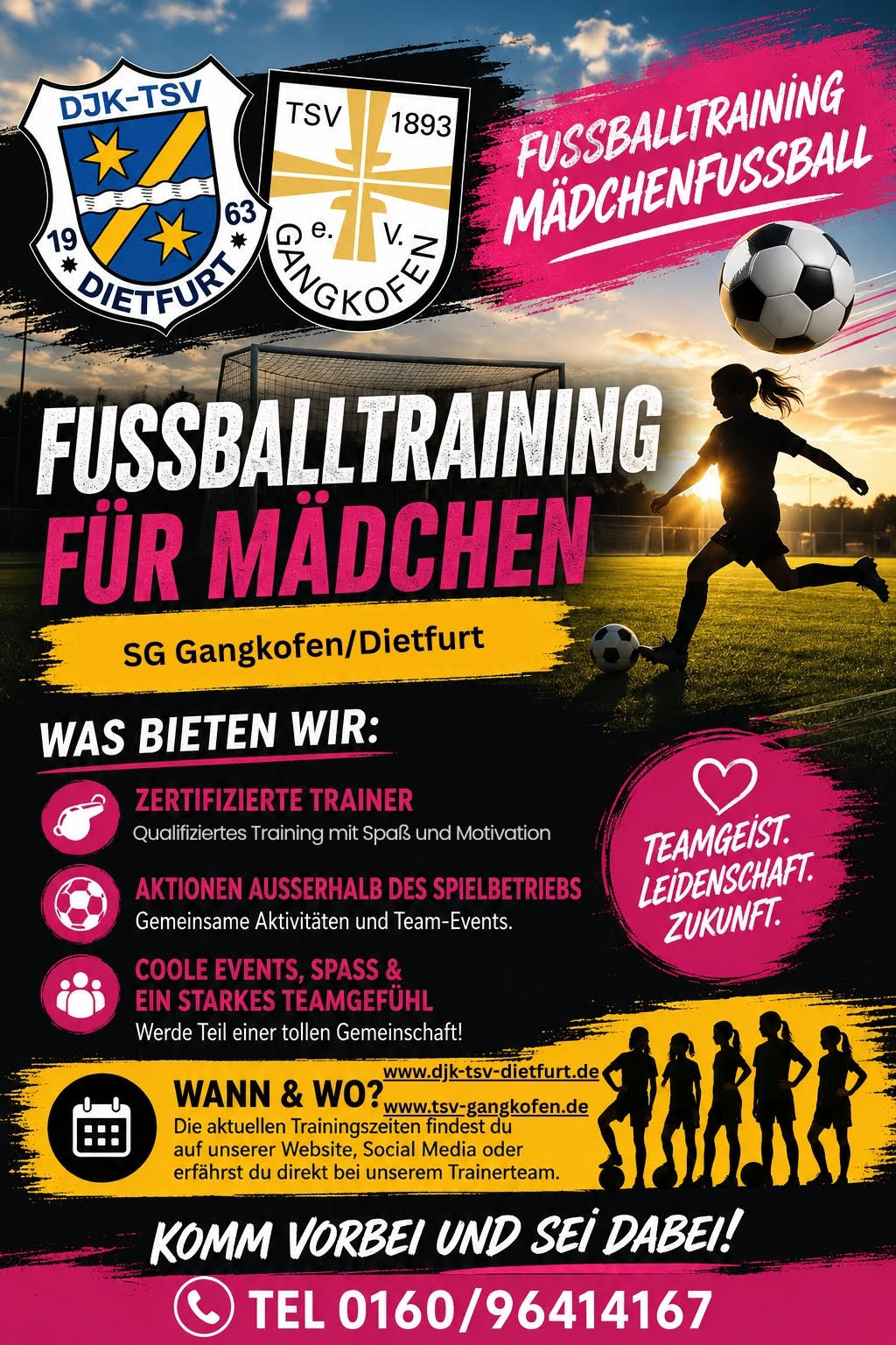 Training für Mädchen